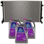 Set of 2 Radiators for VW Jetta Golf Rabbit (2006–2009)