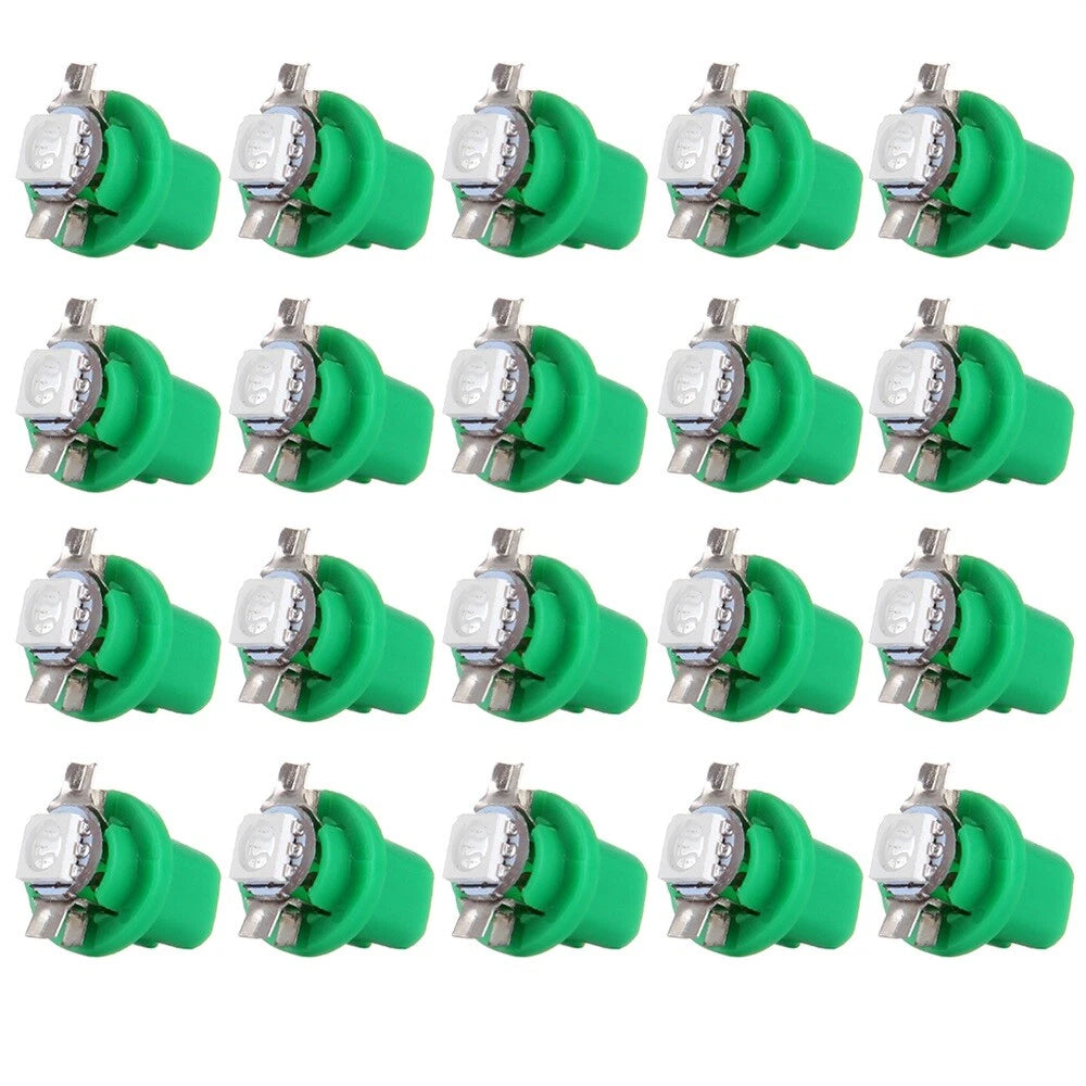 20X T5 5050 SMD LED Bulbs for Dashboard Cluster Gauge Light (Universal)
