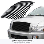 Upper Stainless Steel Black Billet Grille Insert for Infiniti QX56 (2004–2010)