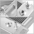 2X Aluminum Core 2 Row Cooling Radiator for Silverado Sierra Yukon (1999–2014) DPI 2370