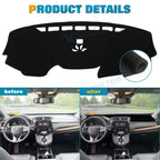 Dashboard Dash Mat Non-Slip Sun Cover Pad Carpet for Honda CR-V (2017-2022)