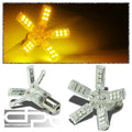 2X 1156 Amber LED Tail/Brake/Stop Light for Spider 5 Spokes