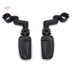 AirFlow Foot Pegs for Harley Sportster 1200 CVO, Street Glide, Fat Boy, Iron (1.25")
