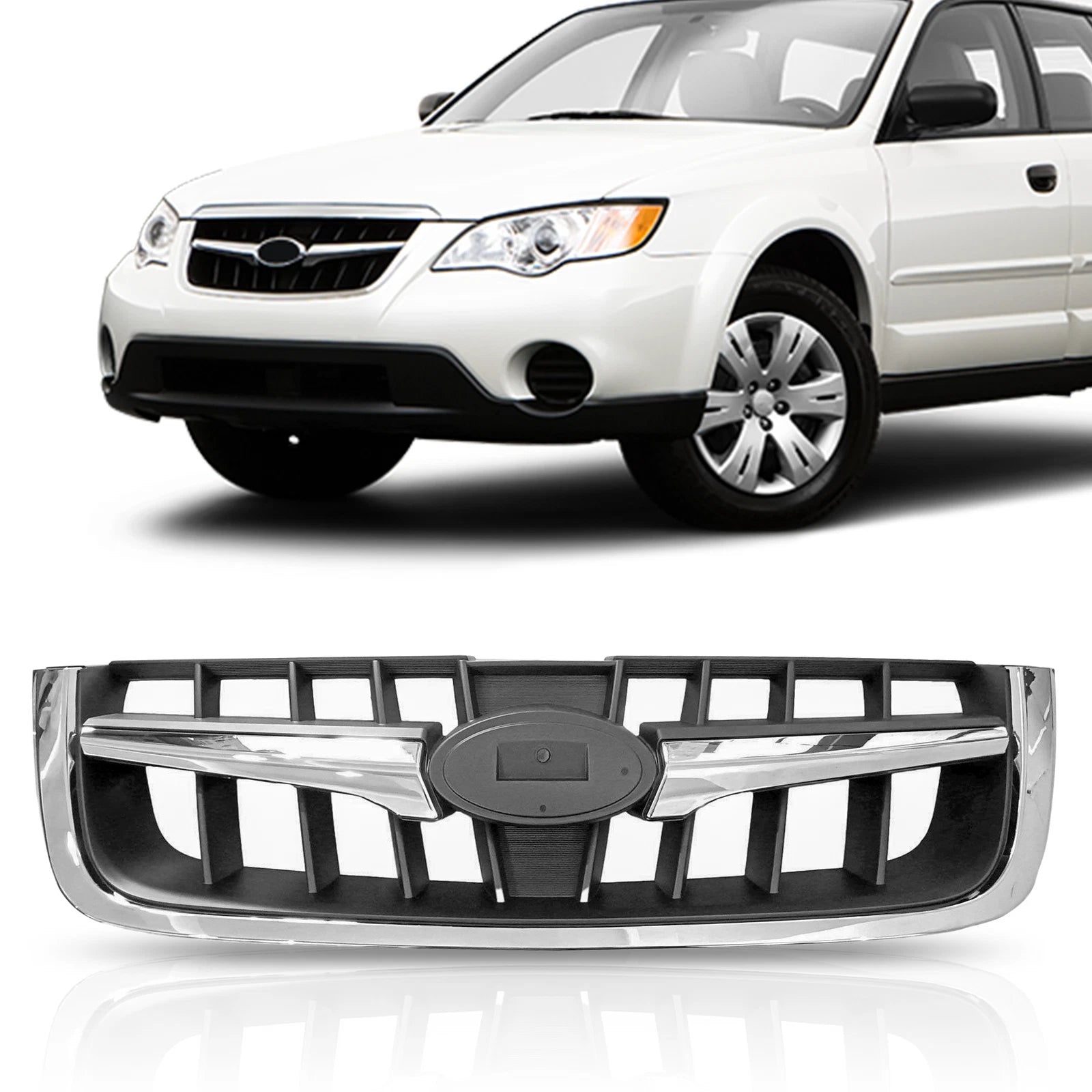Grille Assembly for Subaru Outback (2008–2009)