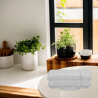 Sleek Sink Caddy Organizer with Drip Tray for Sponges
