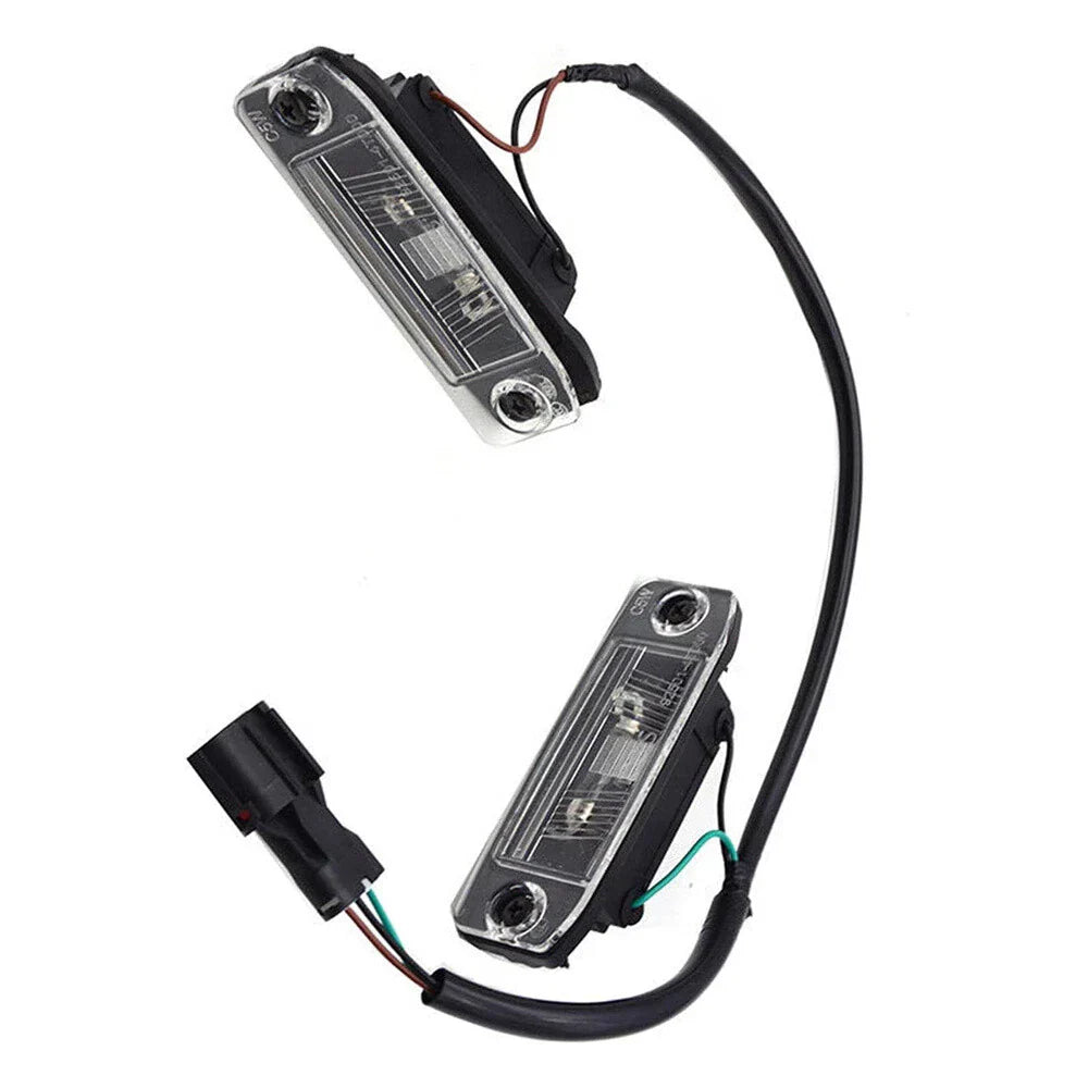 Rear License Plate Lamp Light Pair for Kia Sorento (2011-2013)