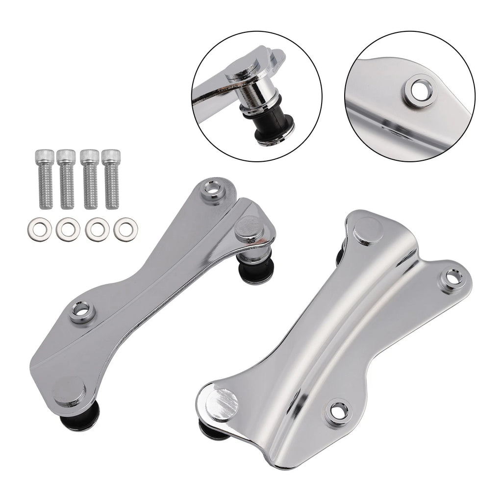 4 Point Docking Hardware Kit for Harley Touring Road King Street Road Glide (2014–2018)