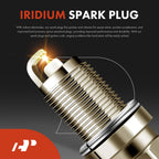 3X Ignition Coil & 6X Iridium Spark Plug for Ram Dakota Jeep V6 (2005–2011)