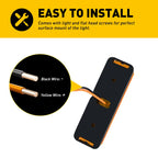 Set of 4 Amber LED Side Marker Clearance Lights for Trucks RVs (Universal)