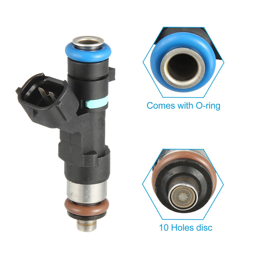 4Pcs Fuel Injector Nozzle 16600-JA00B for Nissan Altima Rogue (2009–2012)