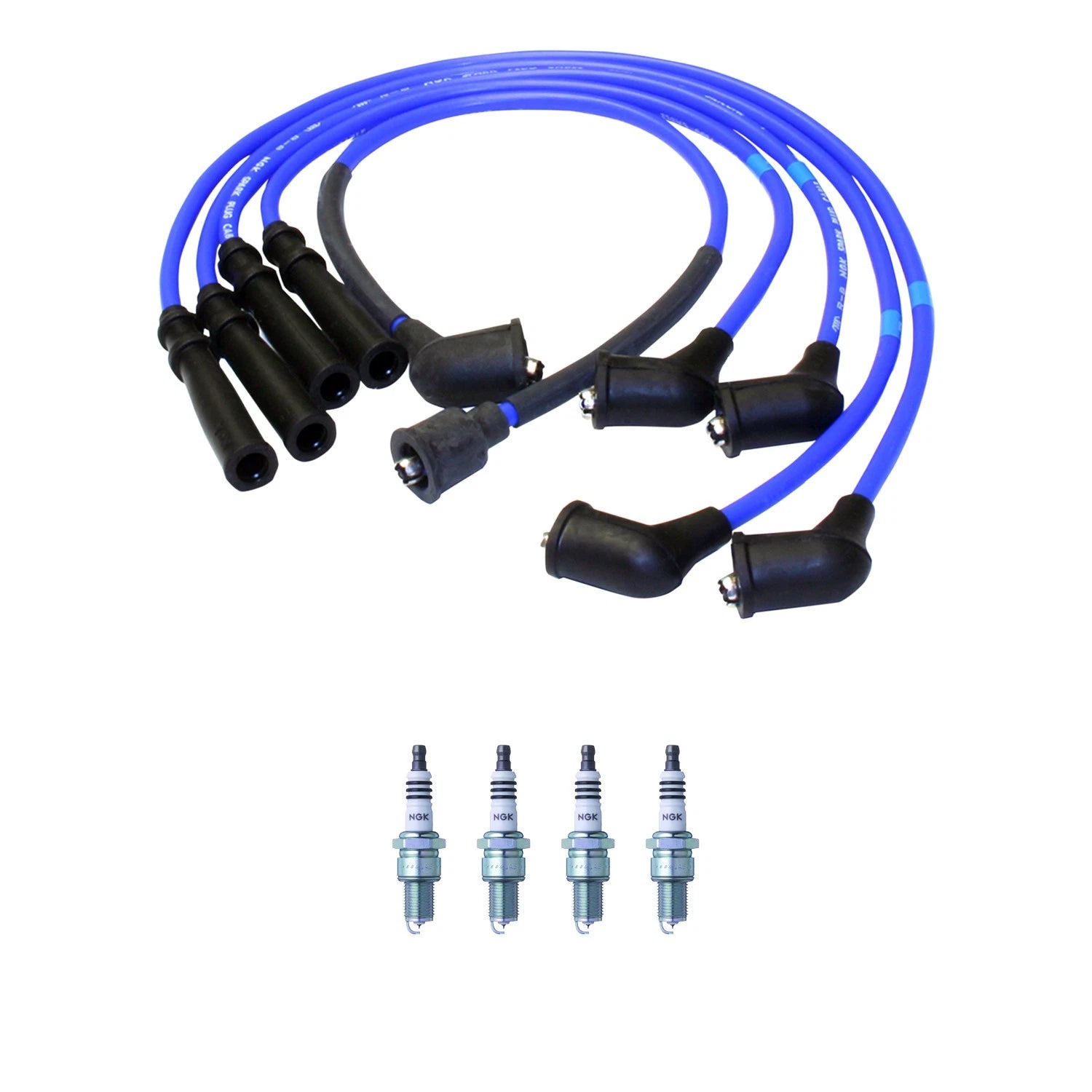 NGK 7mm Wire Set for Mazda 323 (1990–1994) - Iridium Spark Plug Kit