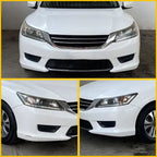 Fog Lamp Covers for Honda Accord Sedan (2013–2015) Black