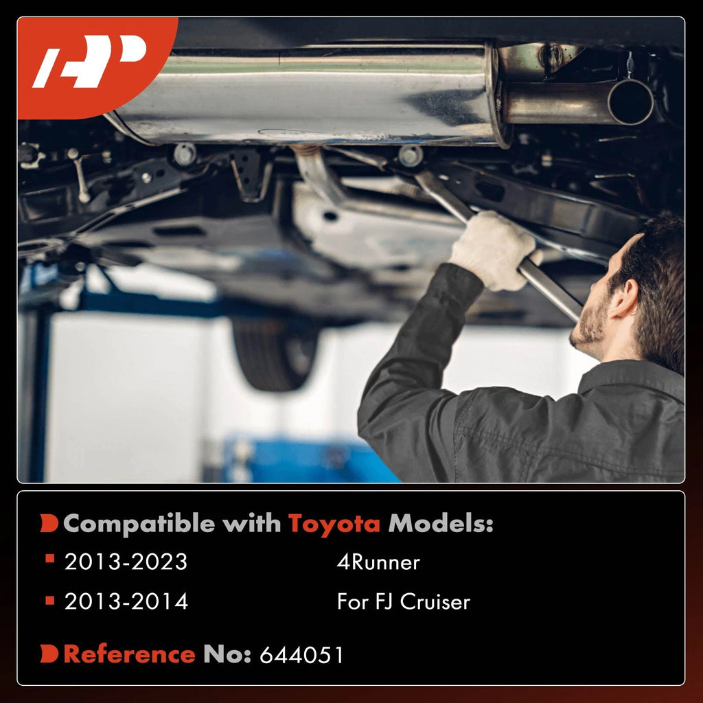 Catalytic Converter Rear Left Driver for Toyota 4Runner FJ Cruiser (2007–2012)