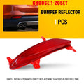 1X Driver Rear Bumper Reflector Lamp Red for Hyundai Santa Fe Sport (2013–2016)