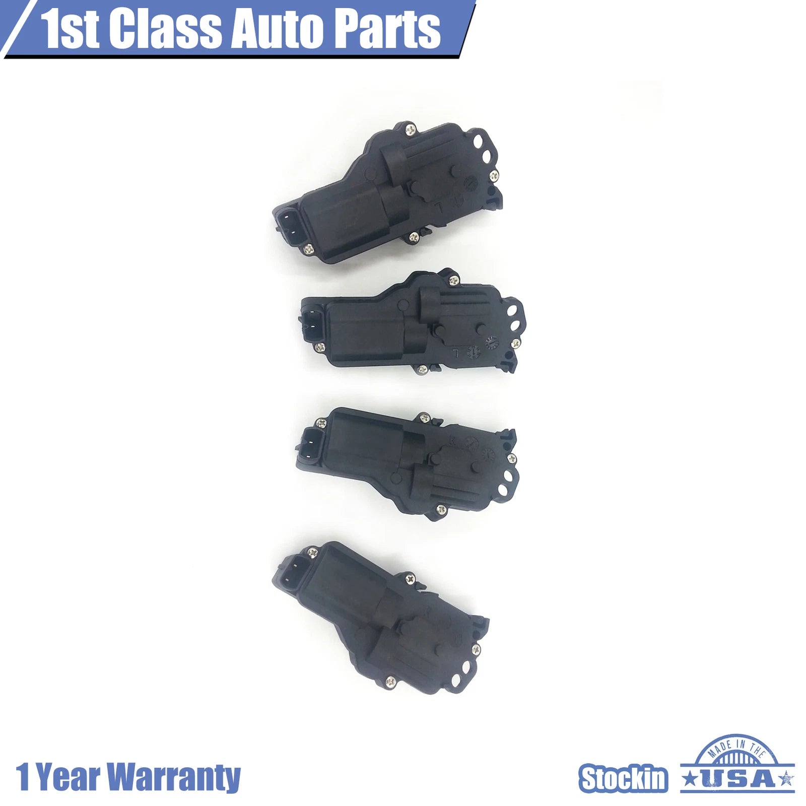 Set of 4 Door Lock Actuators for Ford F150 F250 F350 (2004–2008)