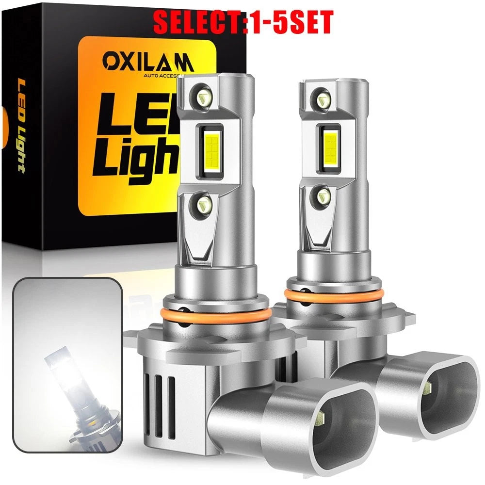 2X 9012 LED Headlight Bulbs for 6500K 20000LM
