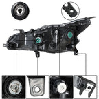 Headlight Headlamp for Nissan Altima (2019–2020) Right Side Chrome Housing