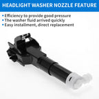 Front Passenger Side Headlight Washer Nozzle for Toyota Prius (2009–2015) No. 8520747011