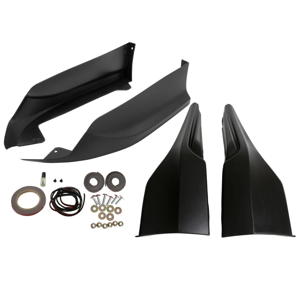 Set of 4 Bumper Lip Splitters for Honda Accord 4DR (2016–2017)