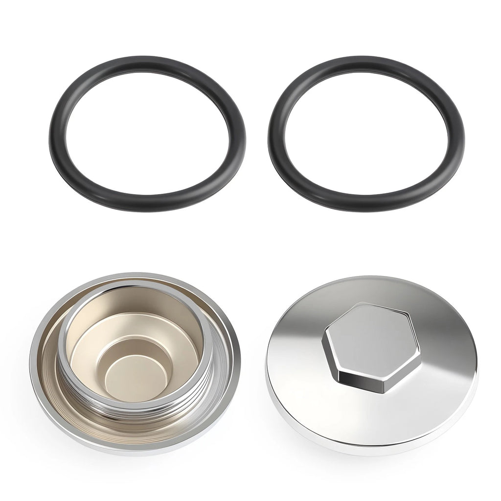 Engine Valve Tappet Adjustment Cover Cap & O-Ring for Honda (1990-2000)