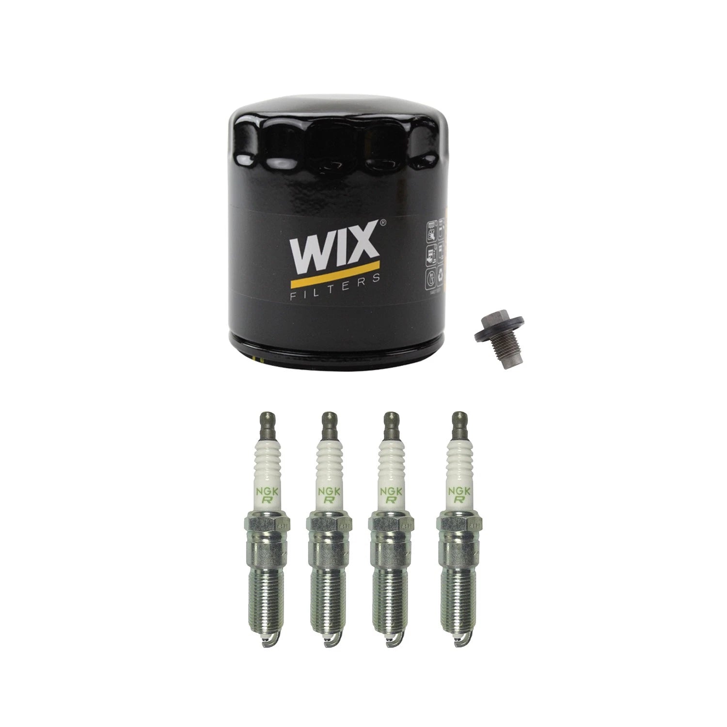 Wix Engine Oil Filter & NGK V-Power Spark Plugs for PT Cruiser (2001–2010)