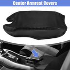 Auto Armrest Protective Cover Pad for Honda HR-V (2016-2021) Carbon Fiber
