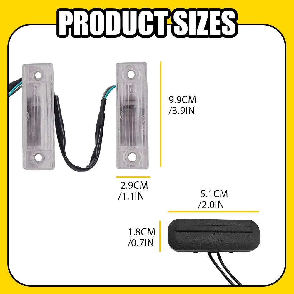 Trunk Release Switch Button with License Plate Lamp for Chevy Cruze (2011–2016)