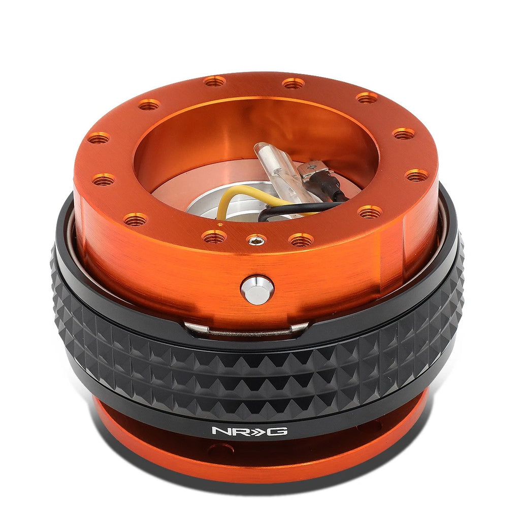 NRG Innovations SRK-210OR-BK Quick Release Kit for