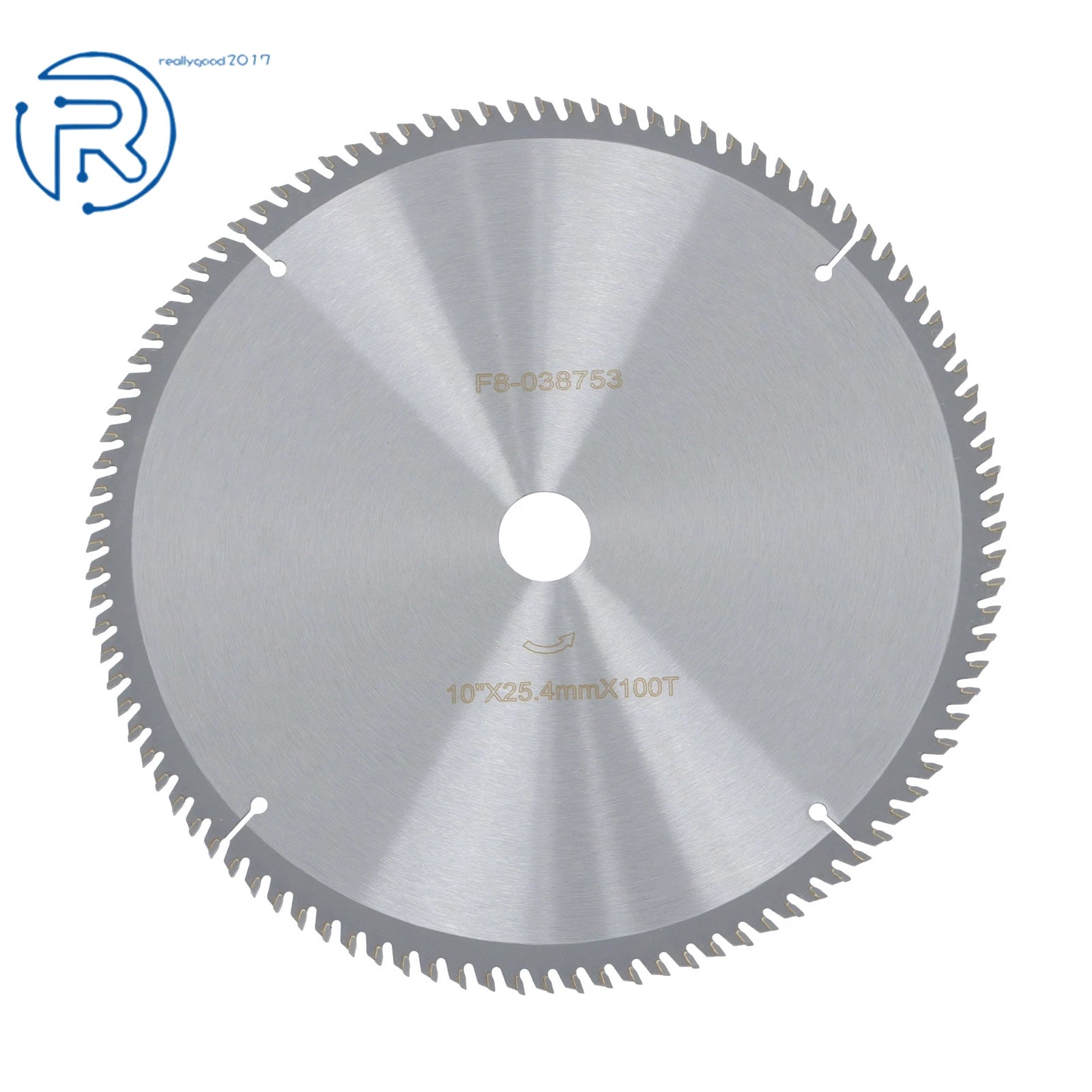 10-Inch 100 Tooth Carbide Saw Blade for Wood
