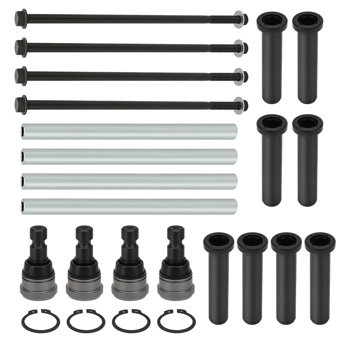 Front Upper A Arm Bushing Ball Joint Kit for Polaris RZR 570 800 S 800 4 (2011–2019) 5137104