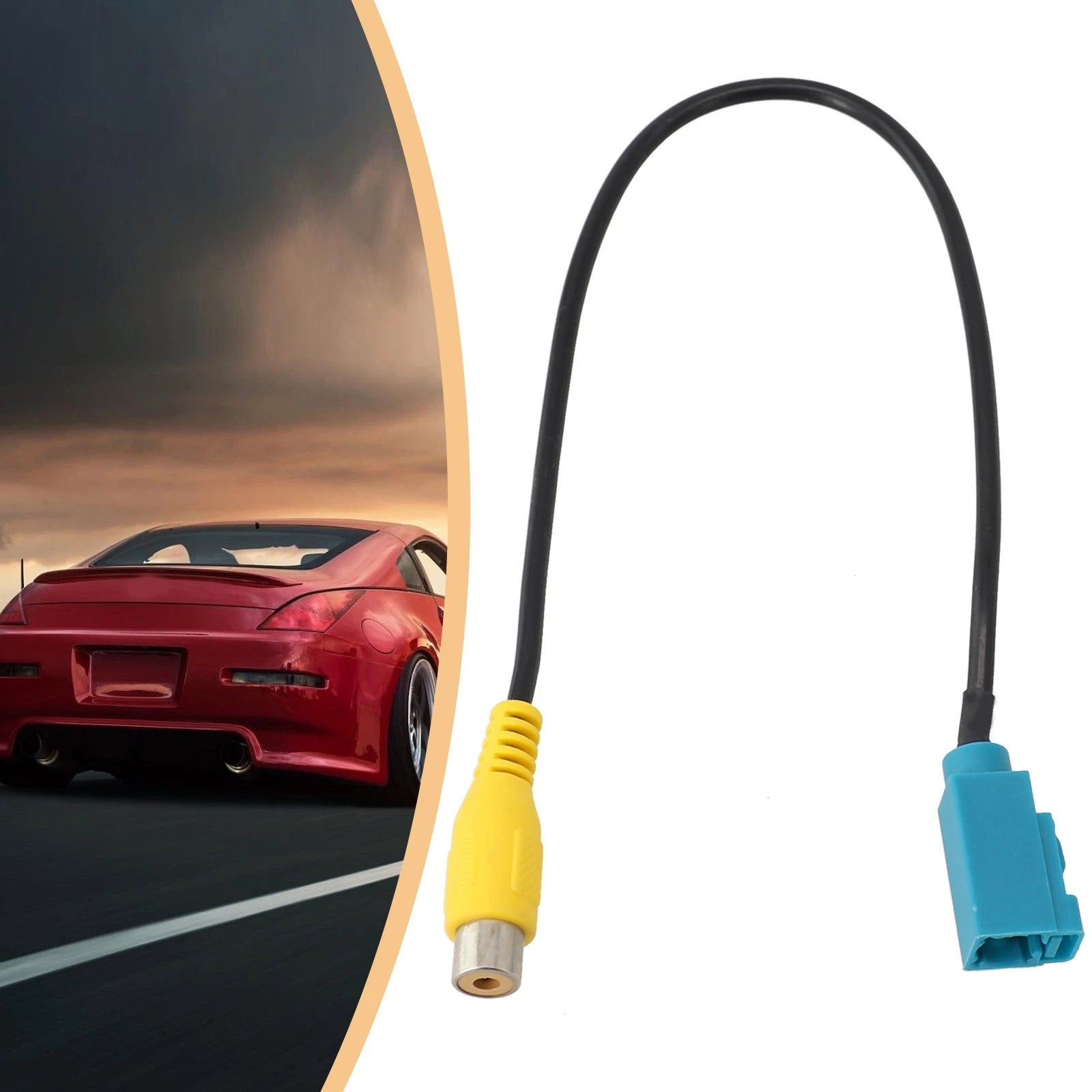 Rear View Reverse Camera Adapter Cable for Mercedes C E W204 (2007–2015)