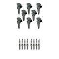 NGK 8 Ignition Coils & Iridium Spark Plugs Kit for Equus Genesis K900 (2015–2016)