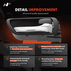 4x Front & Rear Plastic Interior Door Handle for Toyota Camry (2002-2006)