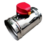 8 Inch Stainless Steel Motorized Duct Damper for HVAC (24V)