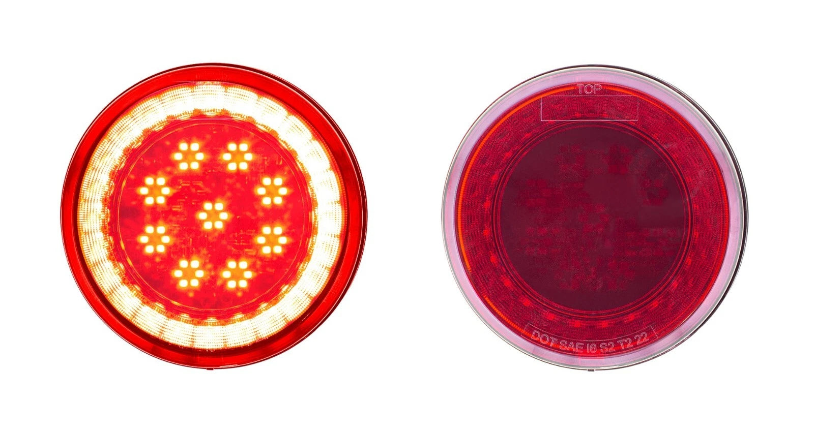 4 Inch Round LED Stop Light Replacement for Toyota Hilux (2011–2018)