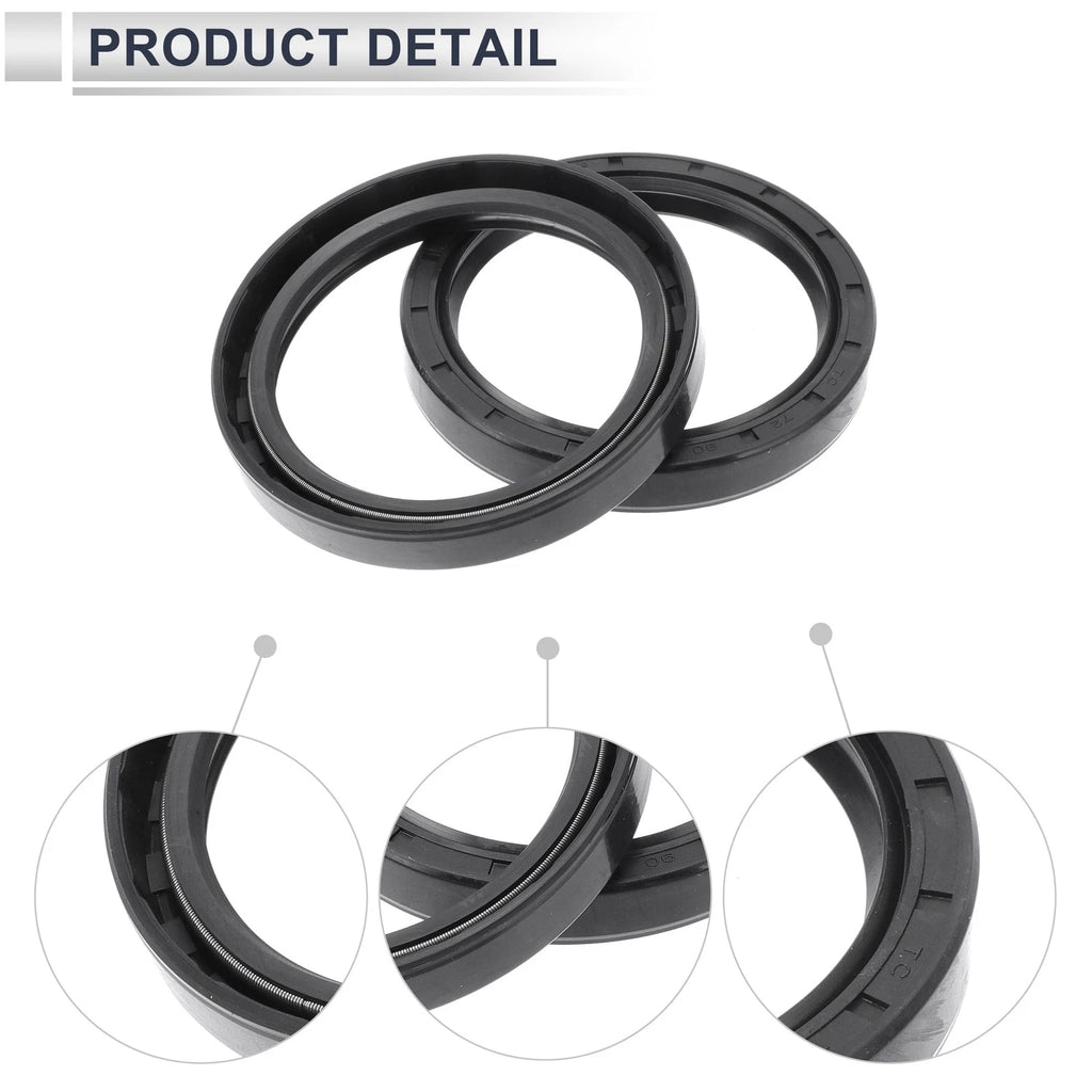 Set of 5 Oil Seal Rotary Shaft Seal Nitrile Rubber 72x90x12mm