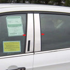 Luxury FX Chrome Pillar Post Set with Keyless Entry for Ford Escape (2013–2019)