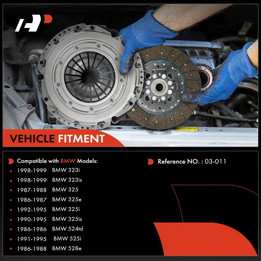 Clutch Kit for BMW 323i 323is 325i 525i (1998–1999)