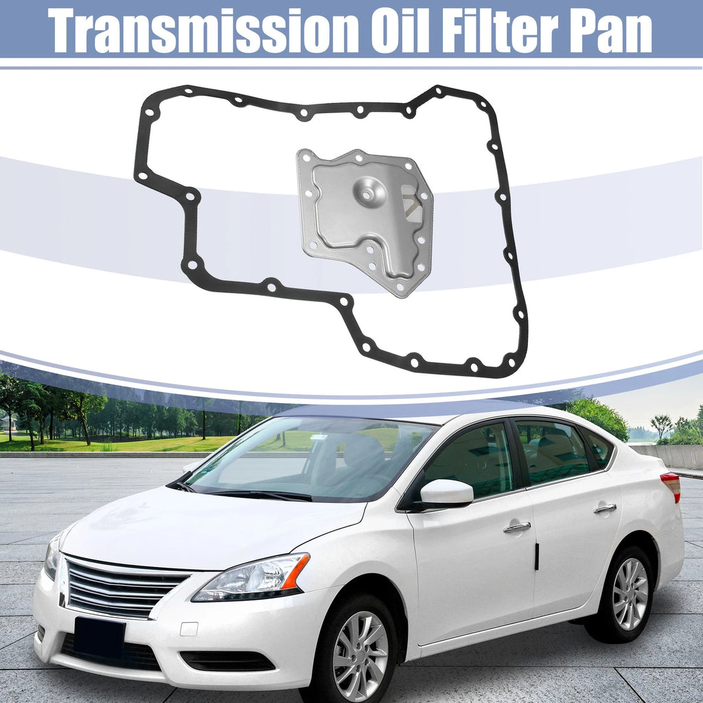 Set of 1 Transmission Filter Oil Pan Gasket Kit for Nissan Sentra (2013–2019)