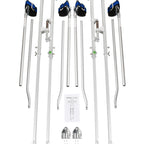 Adjustable Aluminum Drywall Stilts for Taping Painters (48"-64")
