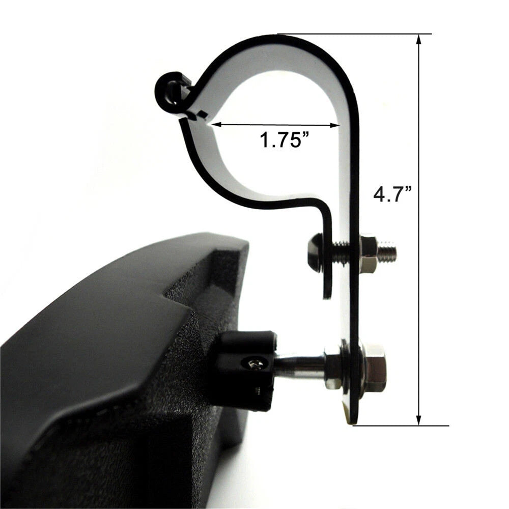 UTV Rear View Convex Mirror Grab Handle 1.75" for Polaris RZR XP 1000, 900