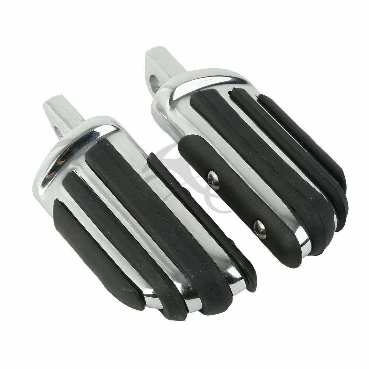 Chrome Passenger Footpeg Pilot Pegs for Harley Touring (1993-2025)