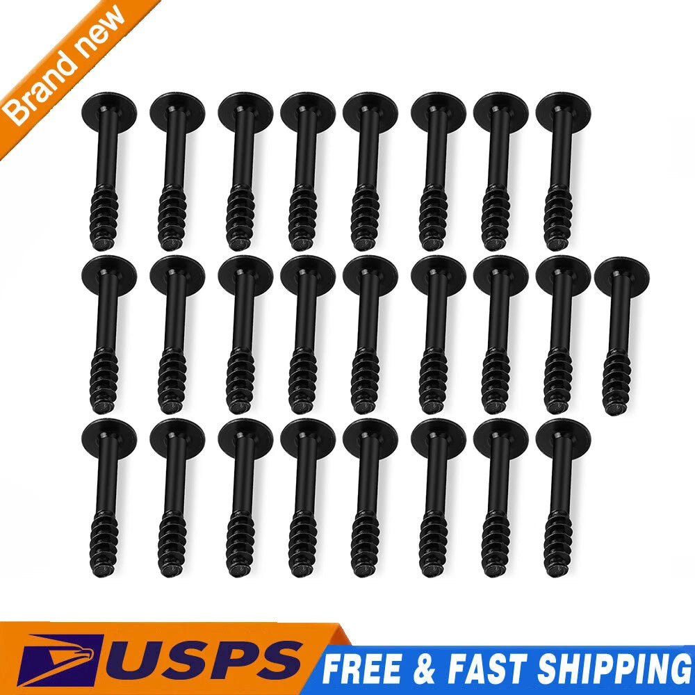 25 Pack Air Box Cleaner Screw for GM / VW (Replaces 13384034, WHT002087)