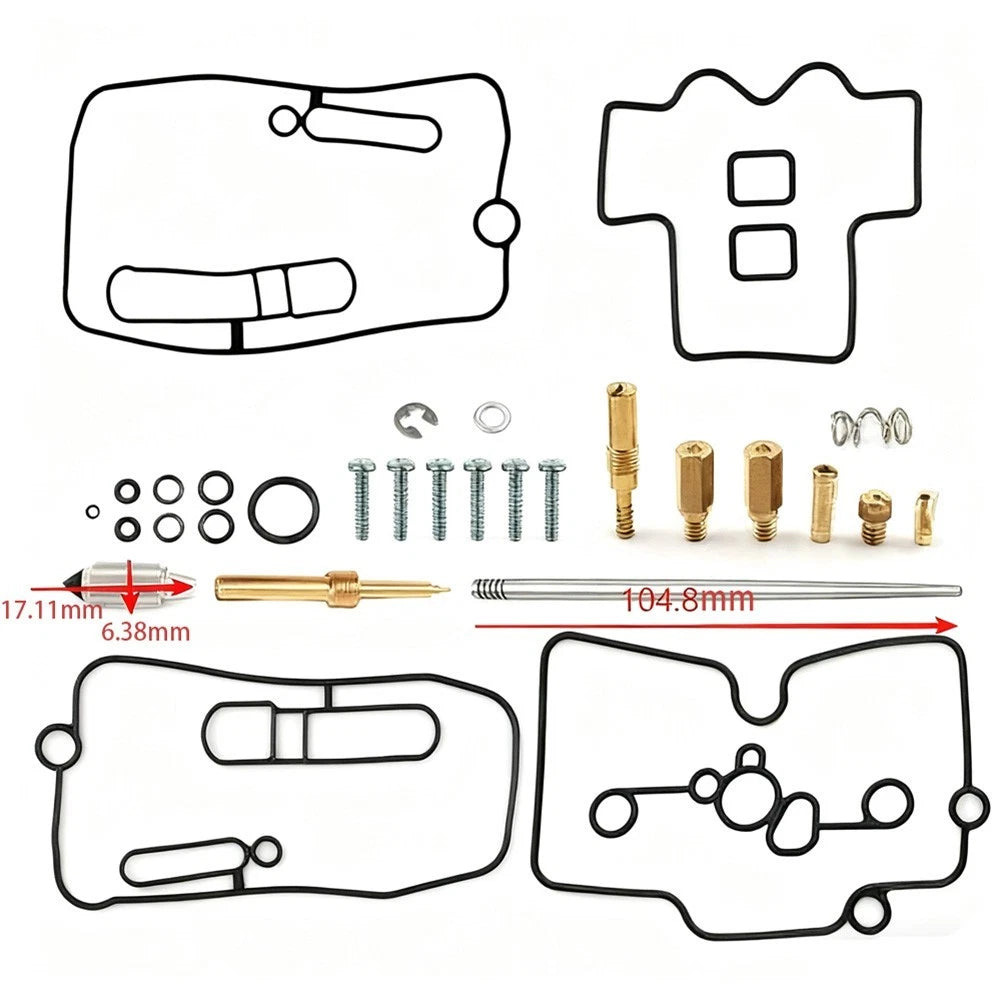 Keihin FCR Carburetor Repair Kit for Motorcycle Engine Models (28MM-41MM)