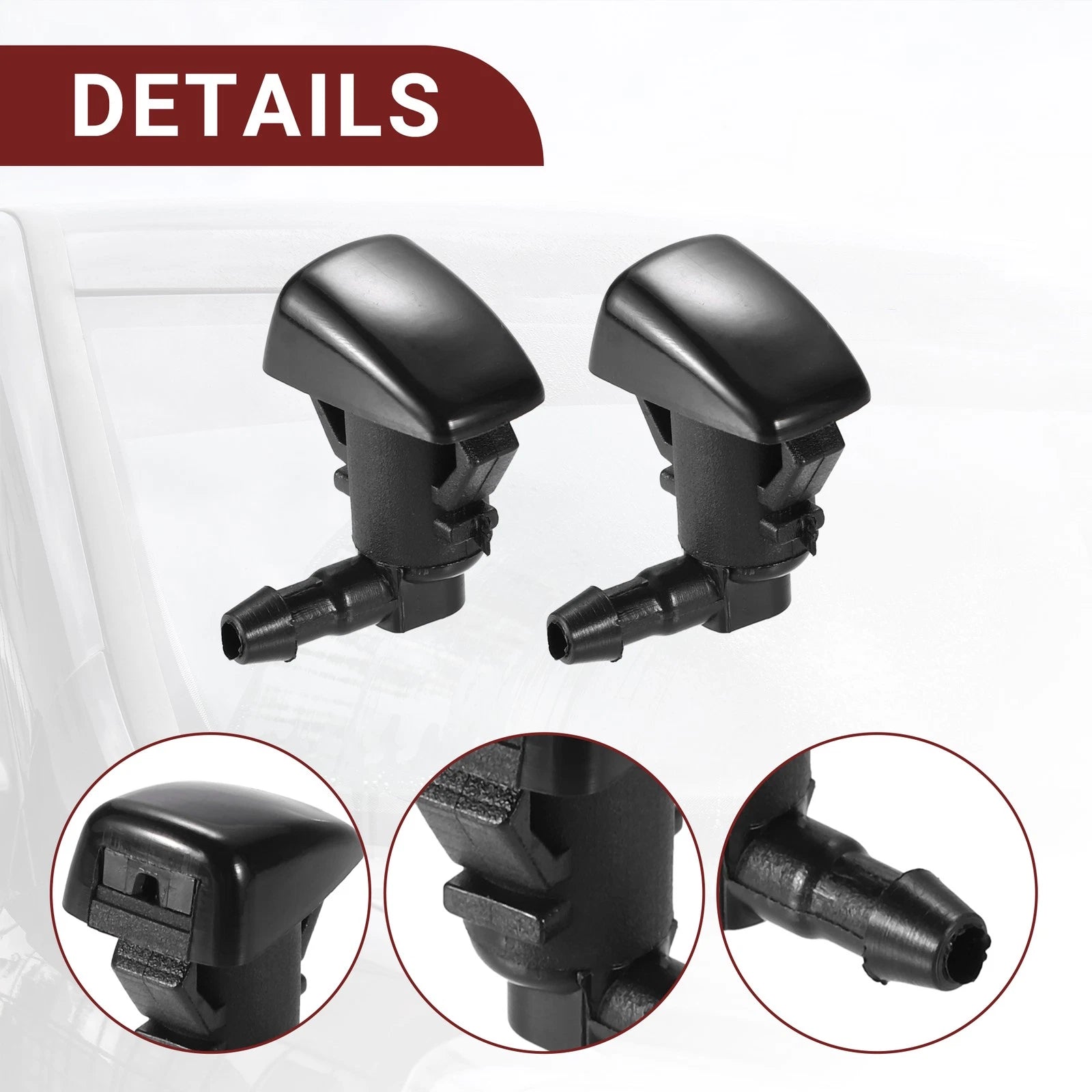 Set of 1 Windshield Washer Nozzle for Toyota Tacoma 