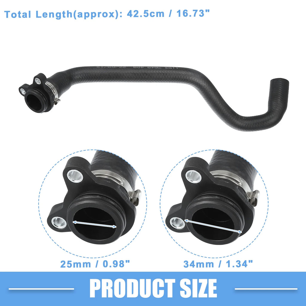 Radiator Coolant Hose No. 11537649409 for BMW X5 (2014–2018)