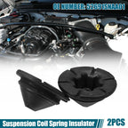 2 x Rear Upper Suspension Coil Spring Insulators for Honda Civic (2016-2021)