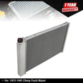 3-Row Aluminum Radiator for Chevy Truck Blazer (1973â1991)