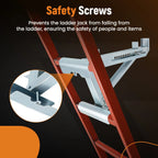 2PC Ladder Work Bracket for Heavy Duty Platforms (440lbs, 20 Inch)