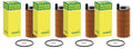 Set of 4 Engine Oil Filters for BMW F15 F30 328d 535d X3 X5 740Ld (2014–2019)